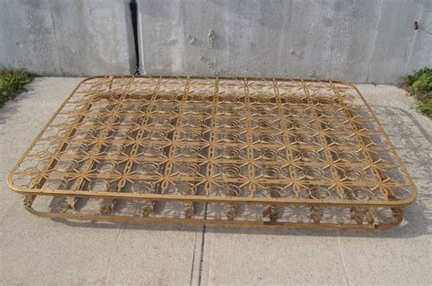 antique metal box spring value|vintage metal coil bed spring.